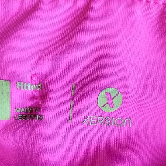Xersion Pink and Blue Track Pants Athletic Performance Wear 2 Pairs Medium - Picture 2 of 8